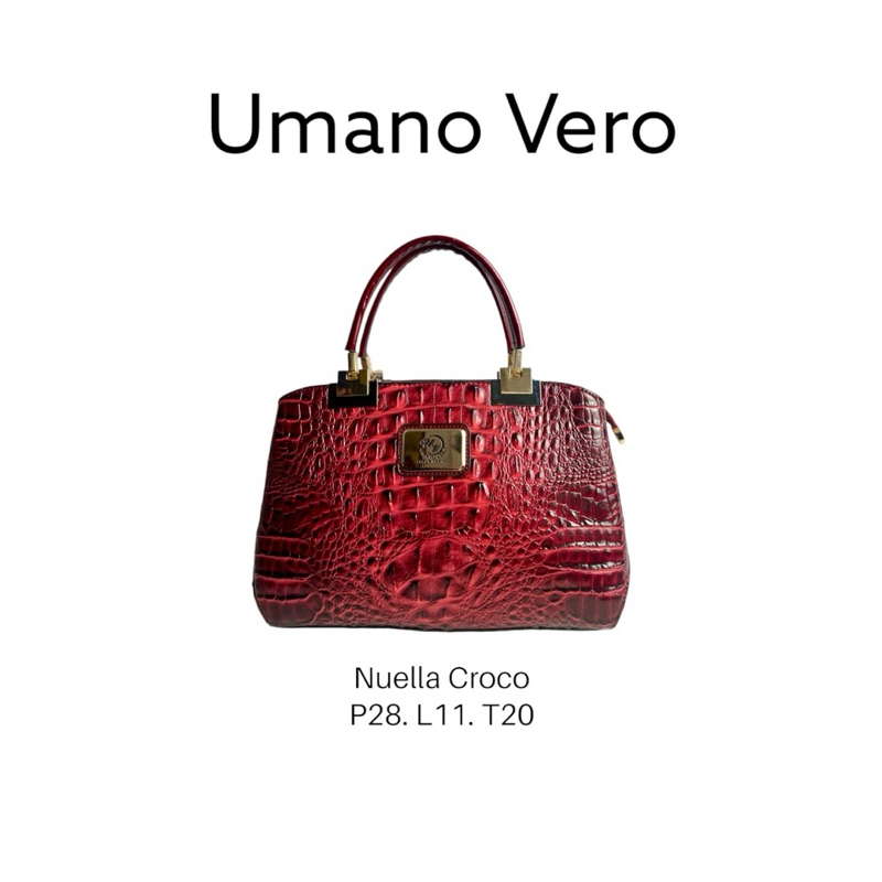 UMANO VERO NUELA CROCO S6286 TAS WANITA FASHION