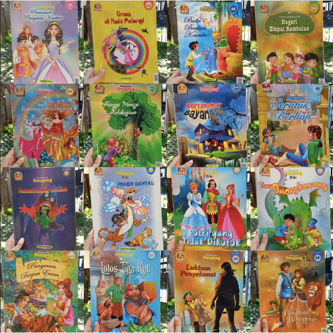 Kumpulan Dongeng BOBO Pustaka Ola (BEKAS)