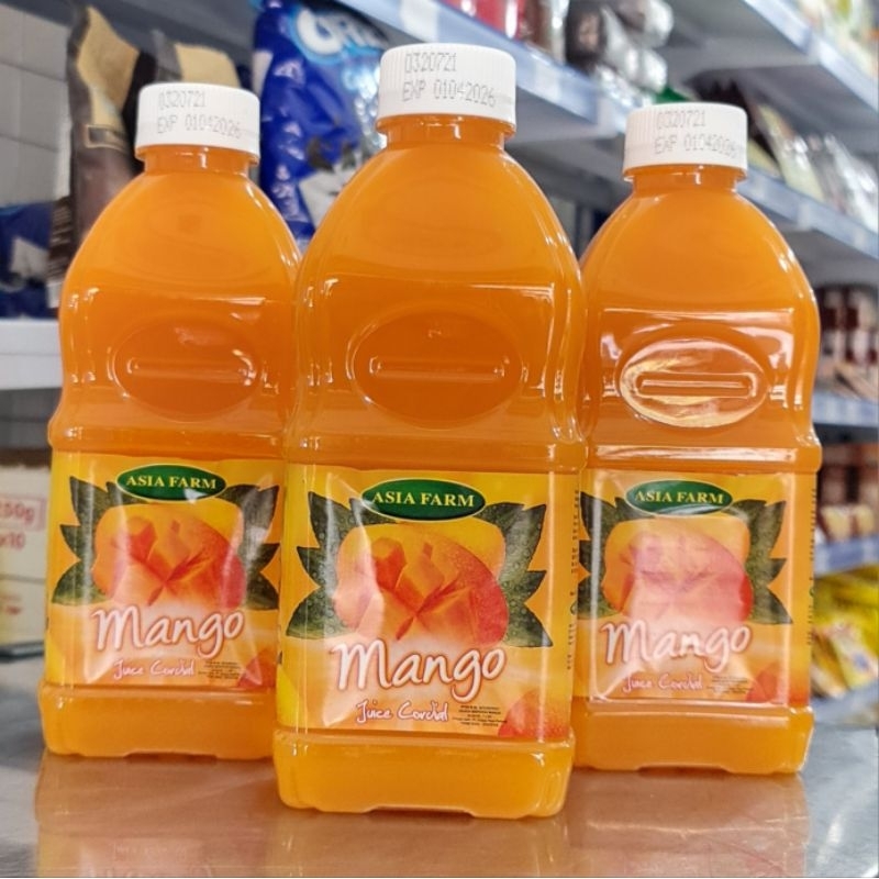 

Asia Farm Manggo Juice Cardial 1Liter/Syrup Mangga Asia Farm 1L/Manggo Cardial Juice/Sirup Mangga/Manggo Syrup