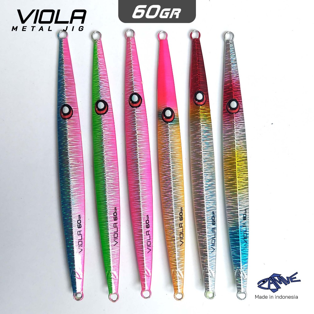 Metal Jig Zamve Viola 60Gr Metal Jig 60Gr Metal Jig 60Gram