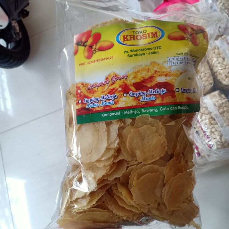 

Emping Blinjo, Original,Pedas Manis,Udang 500g