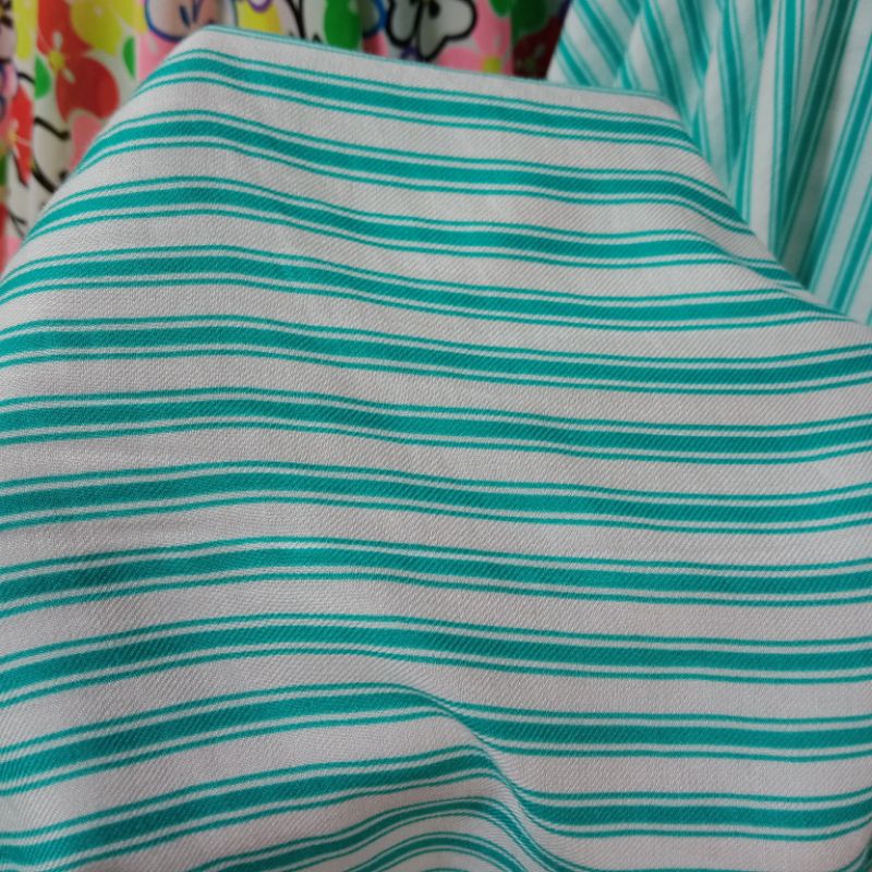 Kain katun - kain katun motif - kain katun rayon - kain rayon twil - kain katun salur