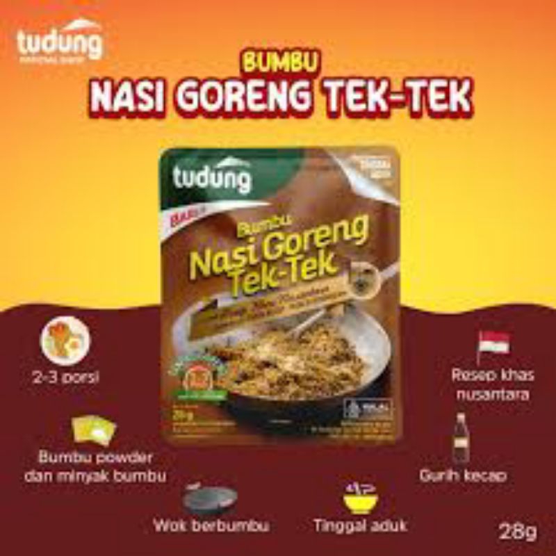 

TUDUNG BUMBU NASI GORENG TEK-TEK 28GR