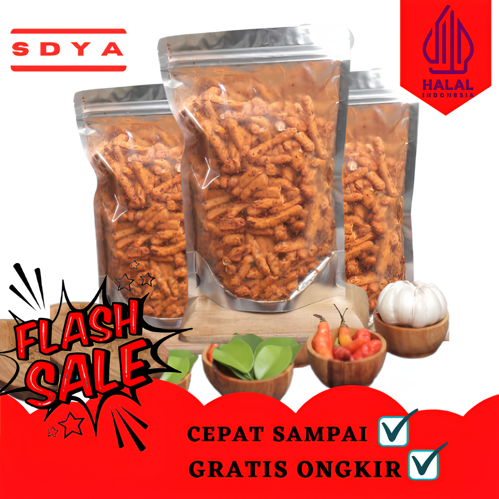 

SDYA SNACK BASRENG VIRAL 1KG / BASRENG BUMBU MELIMPAH