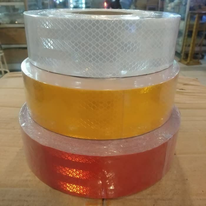

Promo" Stiker Rambu Nyala Merah - Putih - Orange Not 3 M EGP HIP