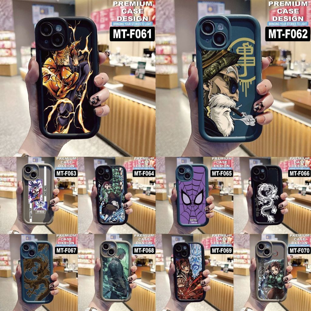 VIVO V29 /V29E /V27/V27 PRO/V27E/V25/V25E/V25 Pro/V23/V23E/V20  CASE MOTIF GAMBAR MT KODE F061-F070 