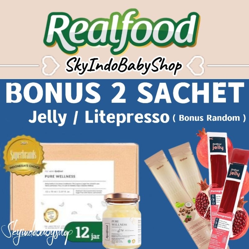 

Realfood Pure Wellness 12 Jar Bonus 2 Sachet ( Minuman Sarang Burung Walet ) Bpom Halal