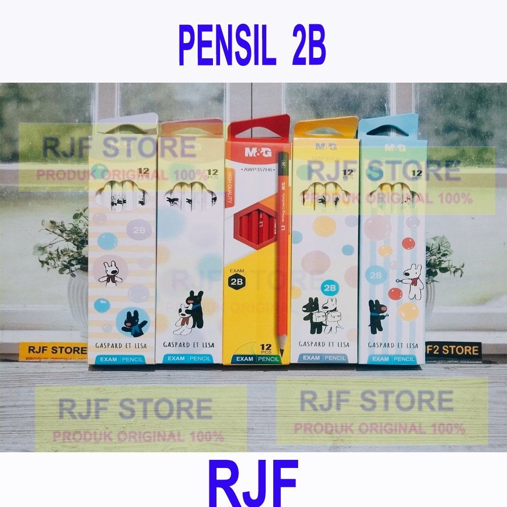 

PENSIL 2B GRAPHITE M&G DAN M&G Pensil 2B Gaspard et Lisa