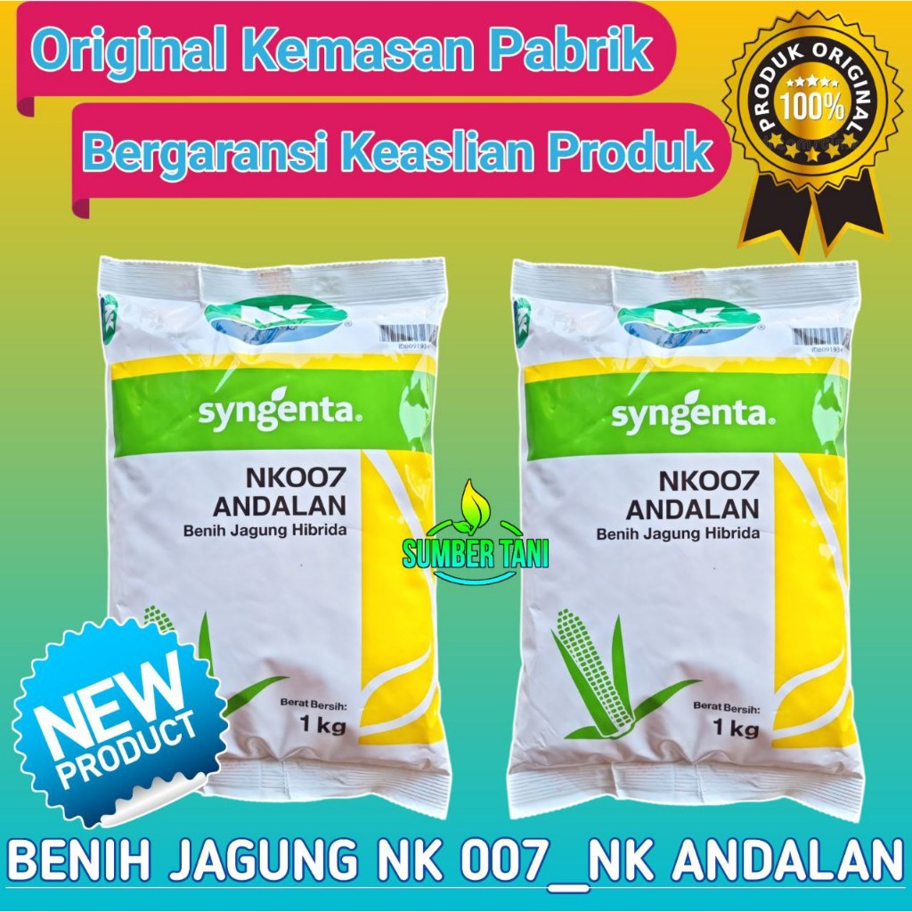 

Benih Jagung NK 007 | NK ANDALAN - 1Kg