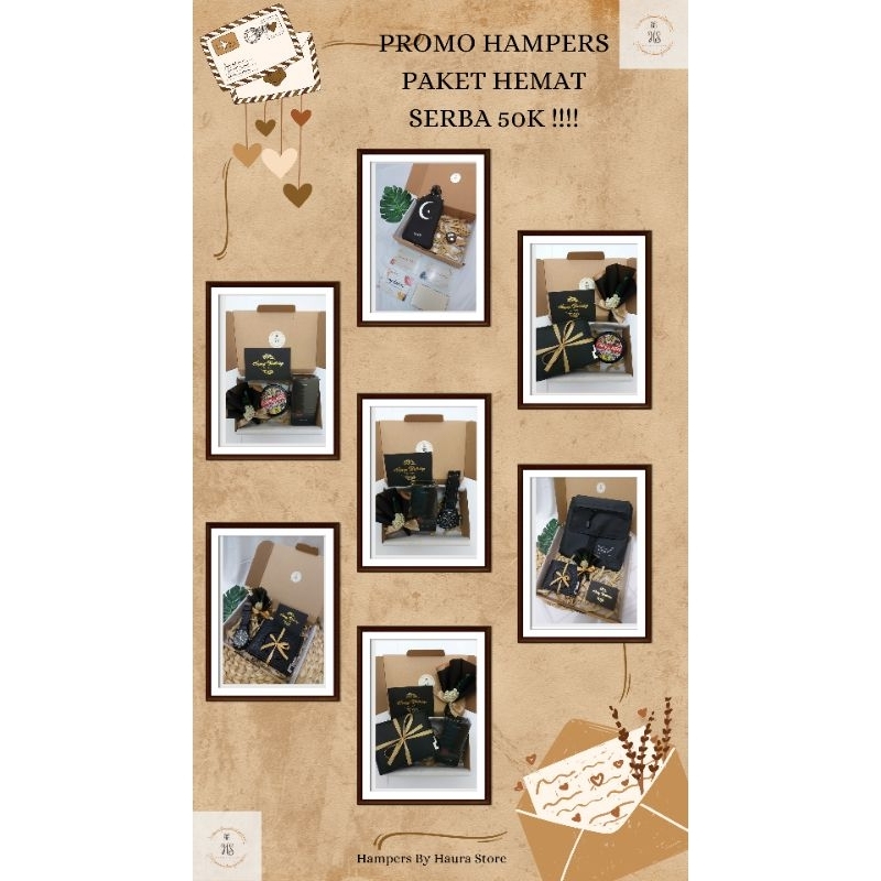 

HAMPERS COWOK PAKET HEMAT 50K !!!