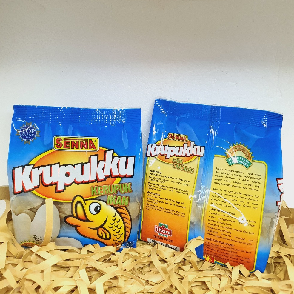 

Senna Krupukku Rasa Ikan/Senna Krupukku Krupuk Ikan 200gr | Senna Krupukku 200gr