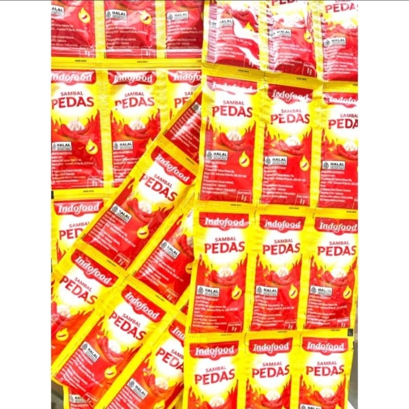 

[TERMURAH]INDOFOOD SAMBAL PEDAS SACHET 36x8g