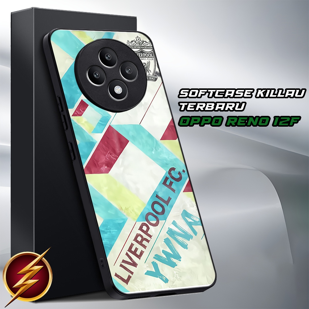 Softcase OPPO RENO 12F 5G TERBARU 2024 | [SC04] Kesing Silicon Case Kaca Oppo Reno 12f | Case Kilau 