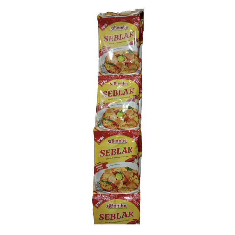 

SiBumbu Bumbu Seblak Instant 15g 1 Renceng Isi 10 Sachet