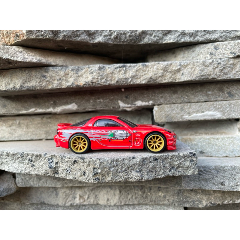 Hot wheels mazda rx-7 custom premium lose original mattel