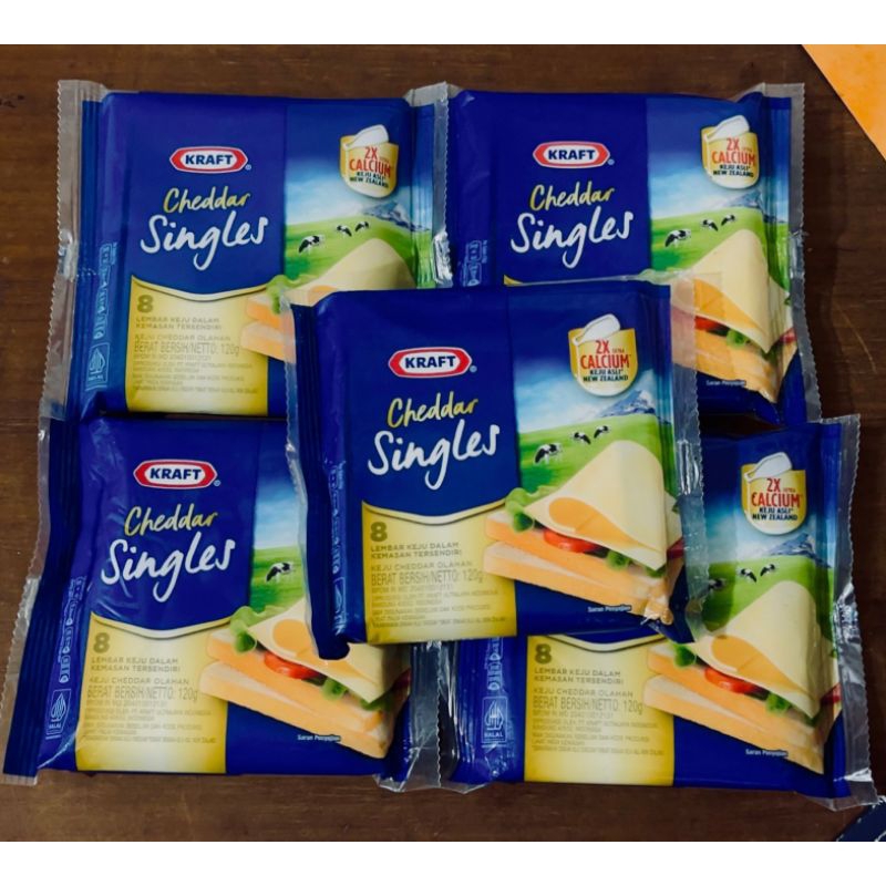 

Keju Kraft Singles isi 8lembar/keju slice/keju lembar