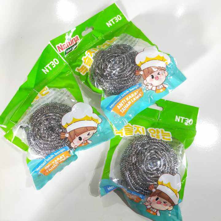 Stainless Steel Scourer 30GR (Sabut Besi) / Sabut Cuci Piring / Sabut Stailess /