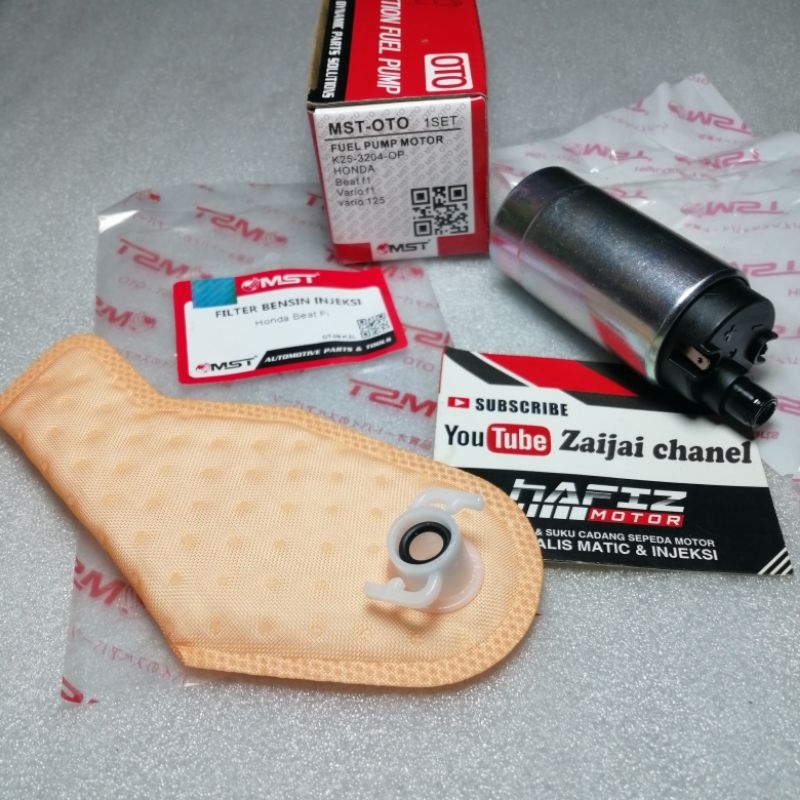 Rotak dan filter untuk motor Beat FI beat pop (set MST rotak+filter ) dinamo fuel pump filter bensin