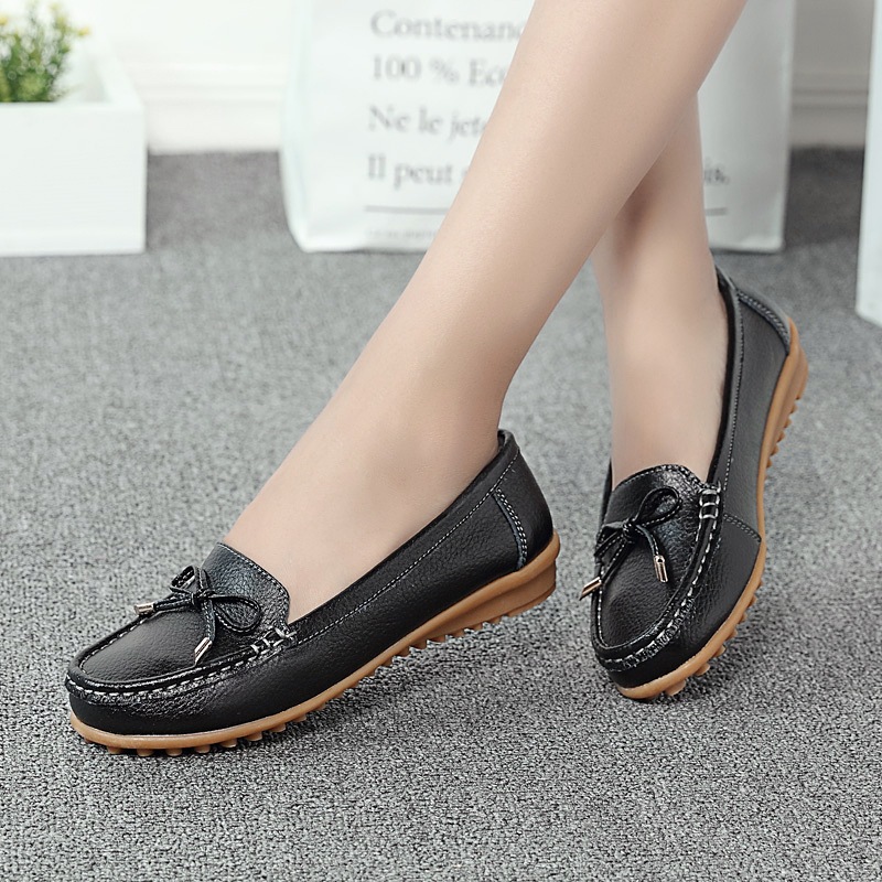 Isarli Shoes - Sepatu Loafer Wanita/6915 - Sepatu Loafer Flat Simple Wanita