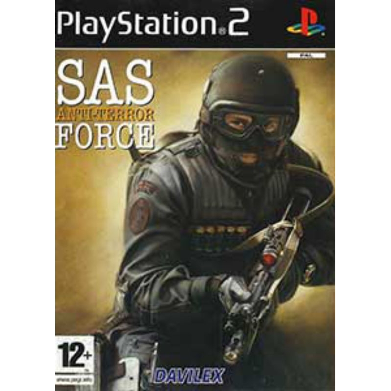 SAS ANTI-TERROR FORCE KASET PS2