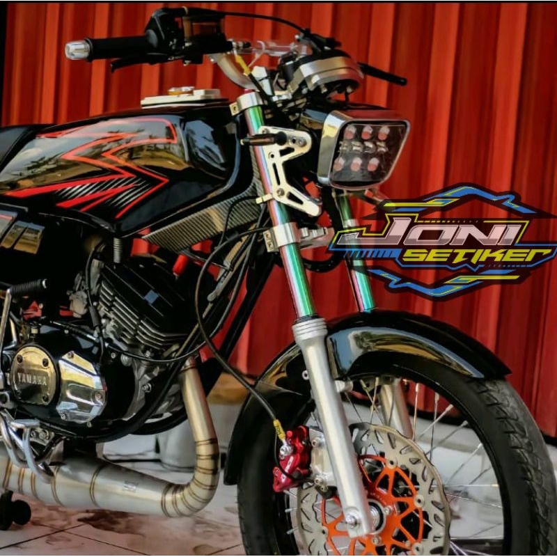 STIKER STRIPING ORI YAMAHA RX KING 2003 MERAH STIKER RX KING MERAH 2003 STIKER KING RX KING