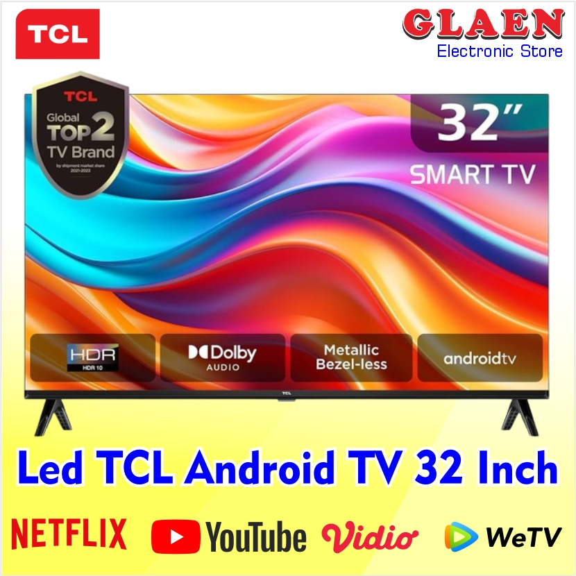 Led TCL Android 32 Inch  | TCL Smart TV Android 32 inch 32S41B