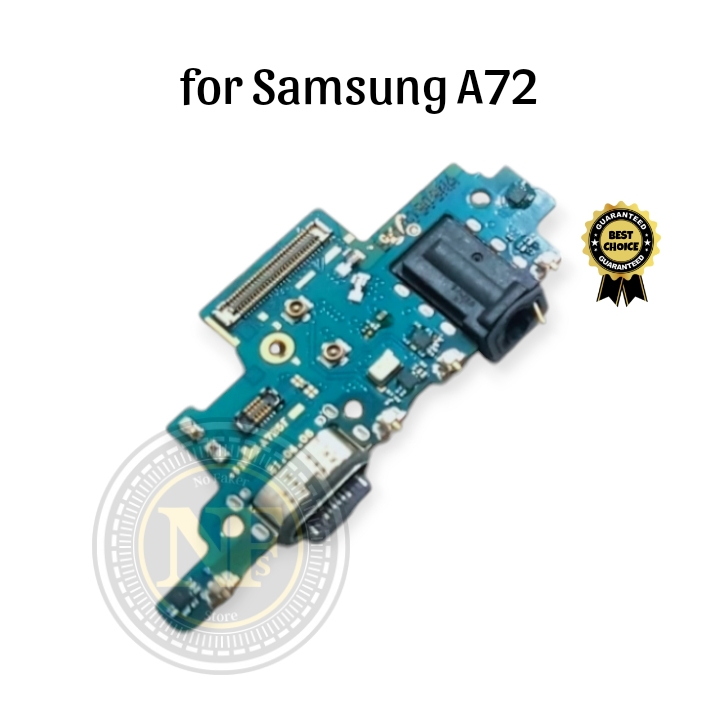 Flexibel Konektor Charger Samsung A72 / A725F - Pcb / Papan Cas + Mic Samsung A72