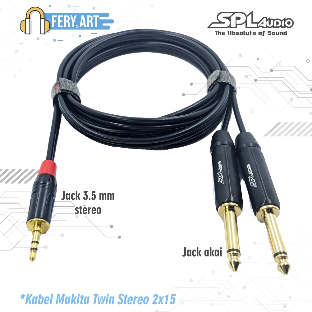 Jack HP ke Mixer SPL Audio x Makita KODE Y5U9