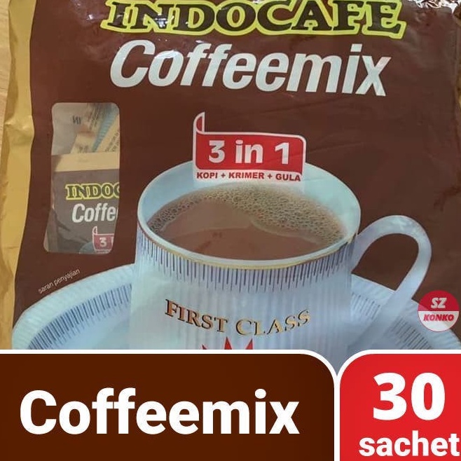 

Dijamin Terbaik Kopi Indocafe Coffeemix 3in1 Pack isi 3 sachet