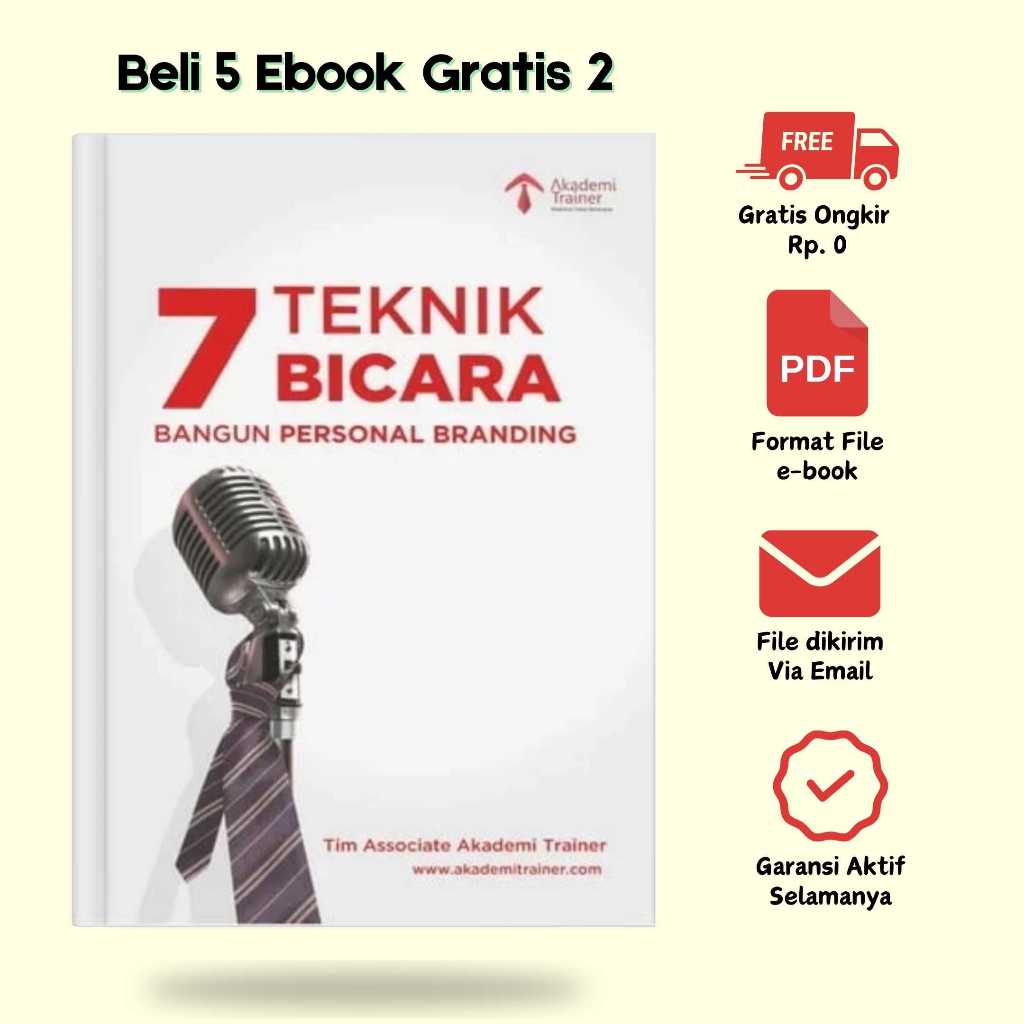 

[A-0038] 7 Teknik Bicara Membangun Personal Branding