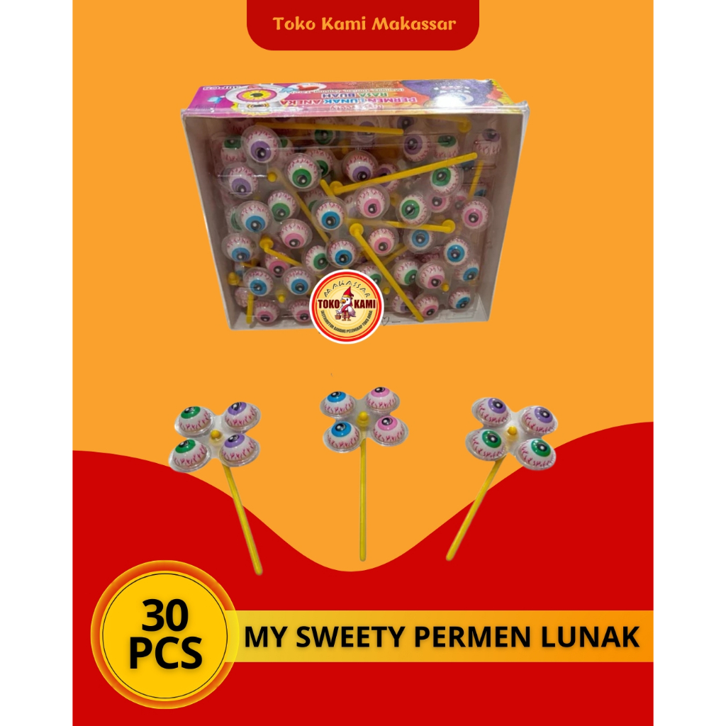 

MY SWEETY PERMEN LUNAK KINCIR MATA ISI 30PCS