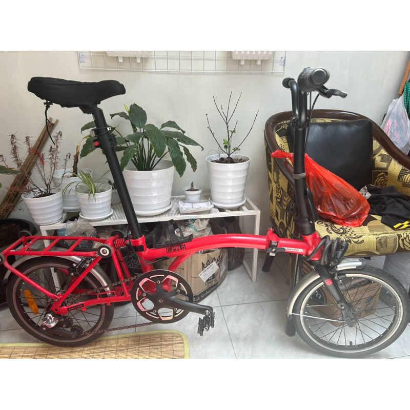 Sepeda lipat united trifold 3s preloved