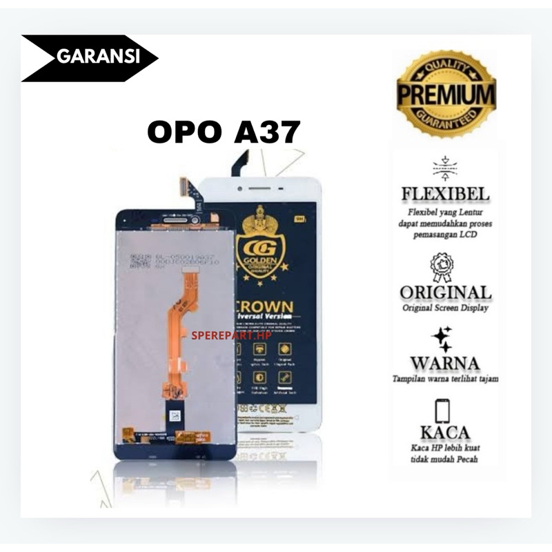 LCD TOUCHSCREEN OPO A37 FULLSET ORIGINAL/LCD ORIGINAL OPO A37