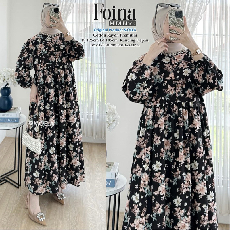 Gamis / Drees ,ORI MOELA ❤️ Gamis /Midi moela