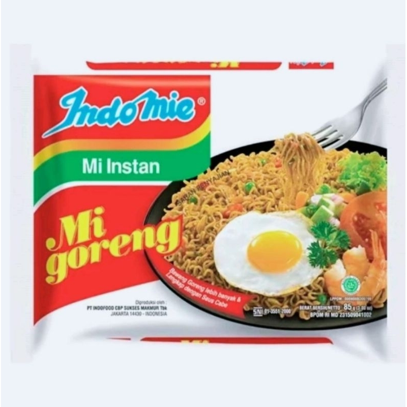 

MIE GORENG INSTAN 85GR | INDOMIE GORENG