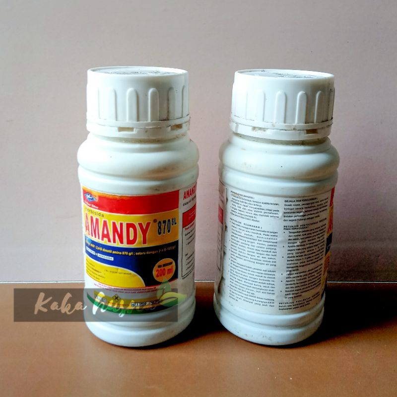 herbisida AMANDY 865 SL 200 ml pengendali gulma sawah