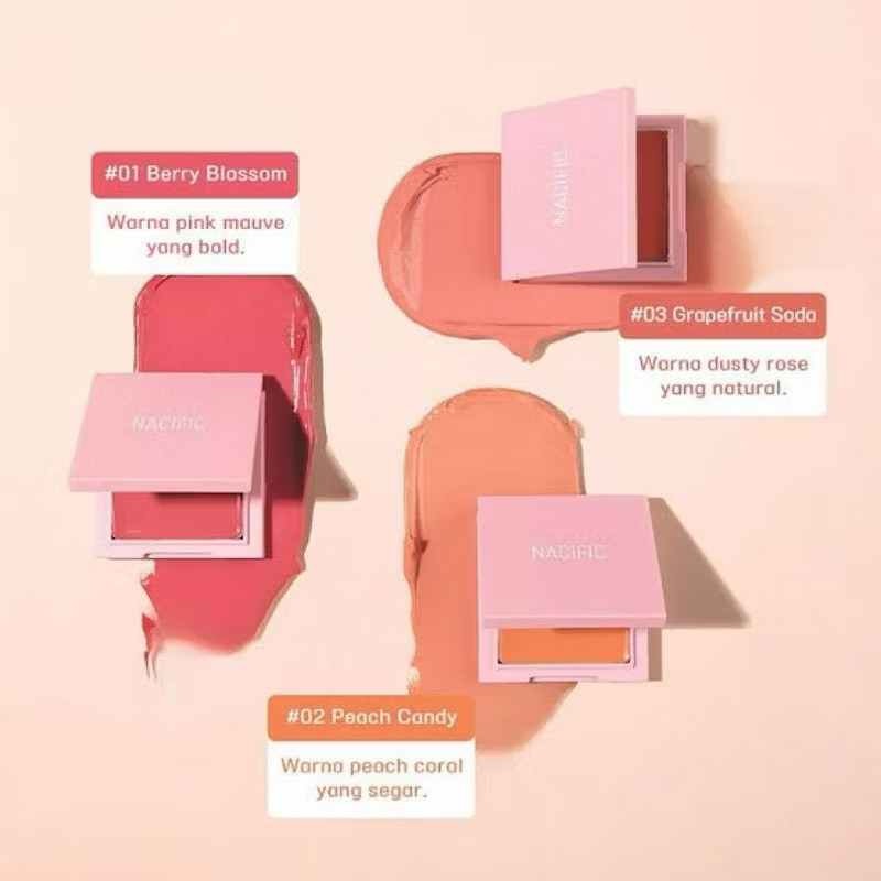 NACIFIC Juicy Mood Blusher | Blusher Nacific