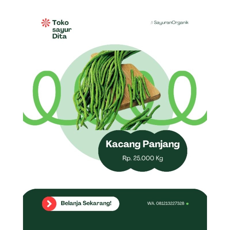 

Kacang Panjang per 500gram