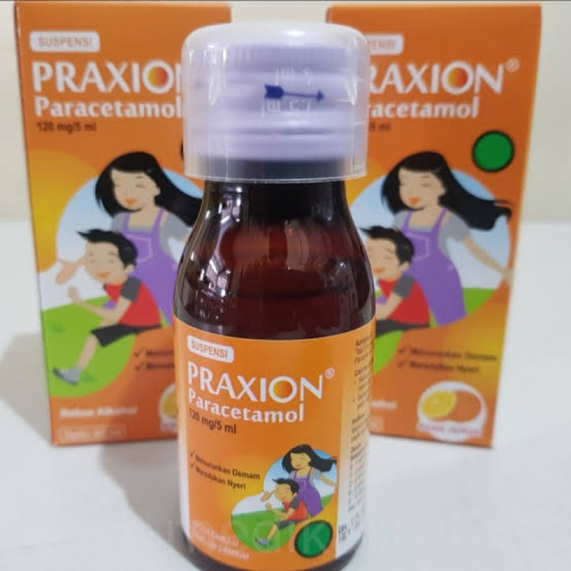 

Praxion Sirup Suspensi 120 mg / 60ml