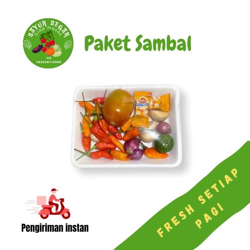 

Paket Sambal Komplit