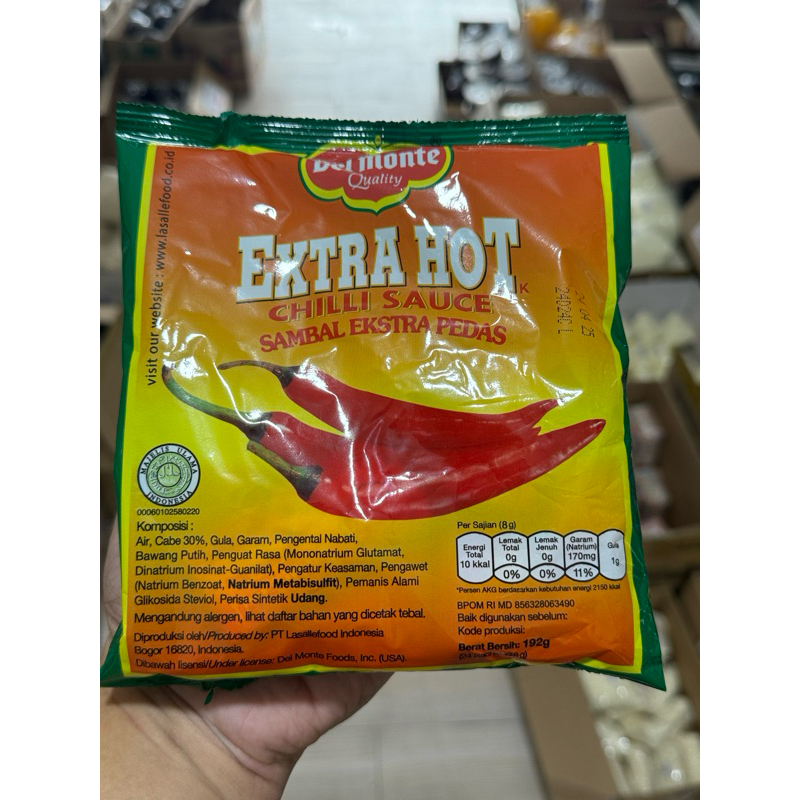 

DELMONTE Extra hot saset