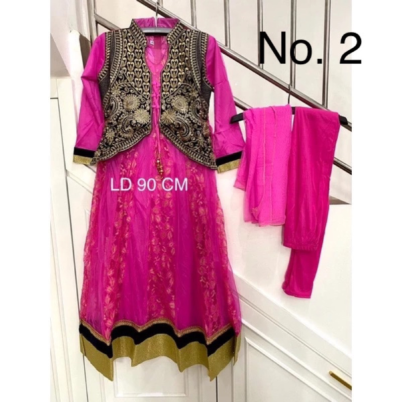 Baju anarkali anak cewek 10-15 tahun / kurti india anak permpuan / Baju Lebaran Anak Cewek / Busana 