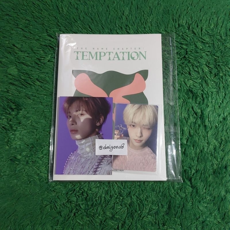 Official Album TXT Temptation Lullaby Taehyun ver. Photocard Soobin