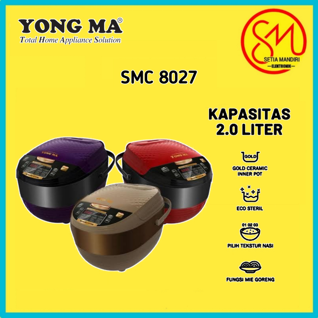 YONG MA Magic Com 2 Liter SMC 8027 Upgrade - New 8027