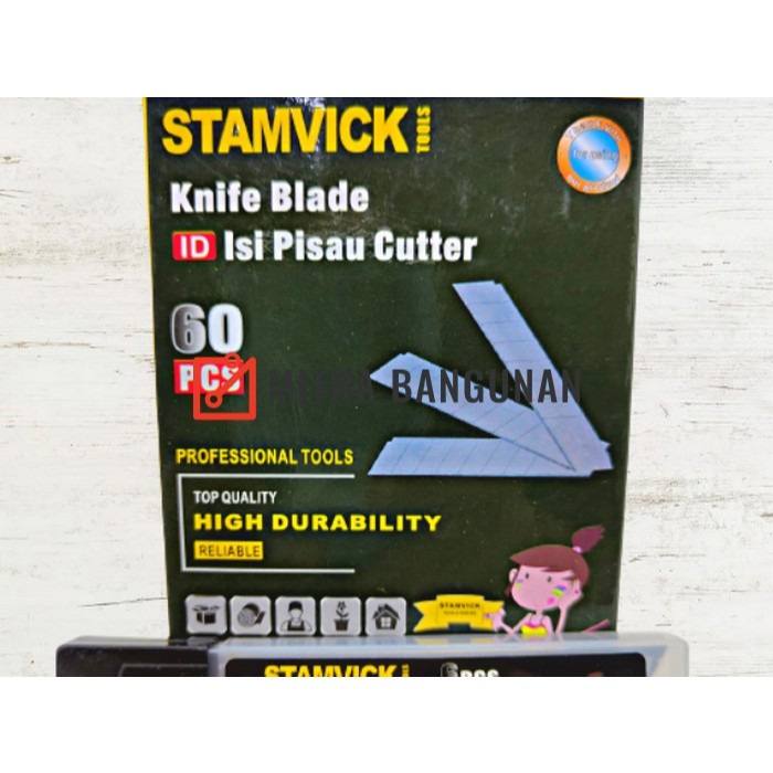 

isi cutter besar stamvick/refill pisau cutter asli original