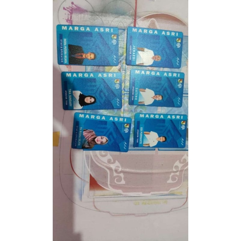 

id card anti luntur