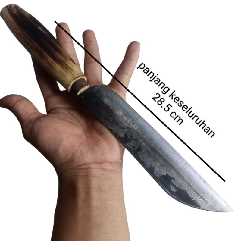 Pisau dapur bahan baja asli Madura pisau sayur pisau daging pisau cap 55