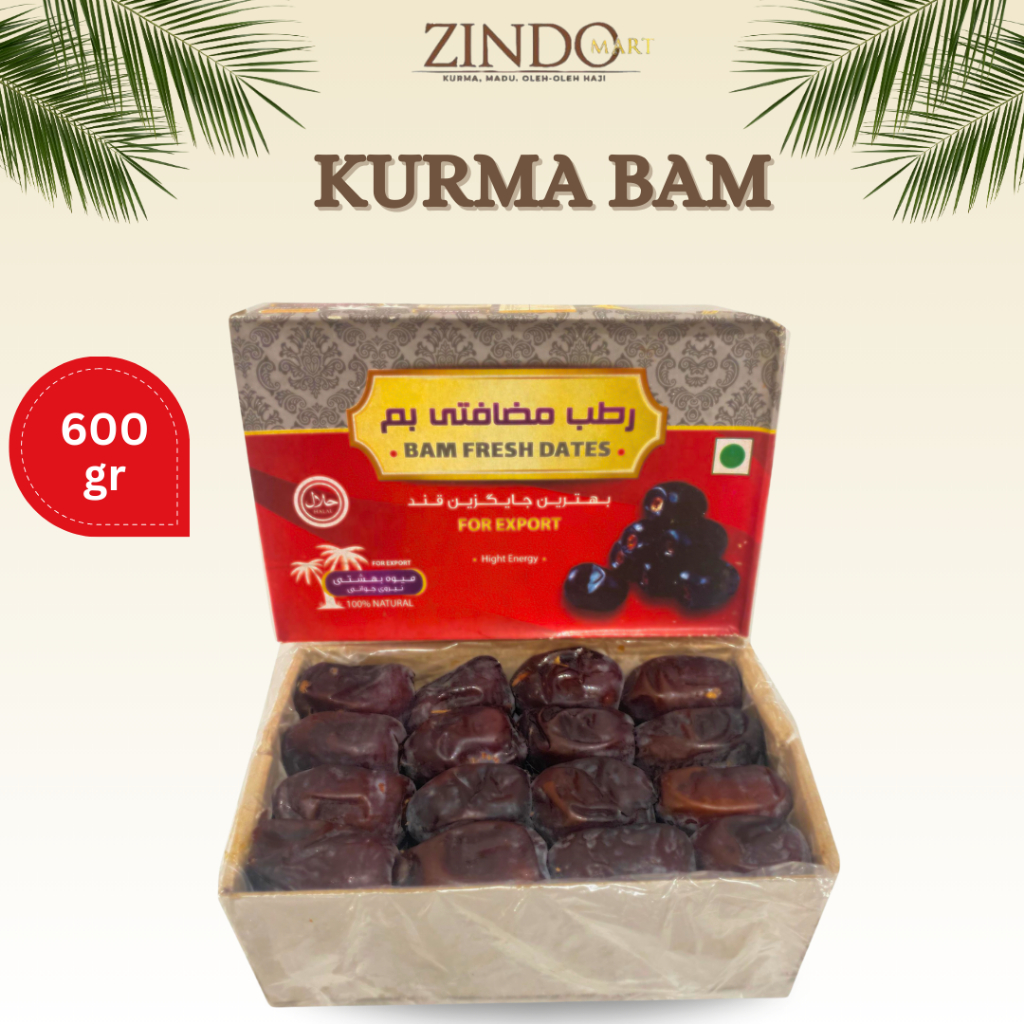 

KURMA BAM FRESH DATES MAZAFATI 500GR / KURMA PREMIUM