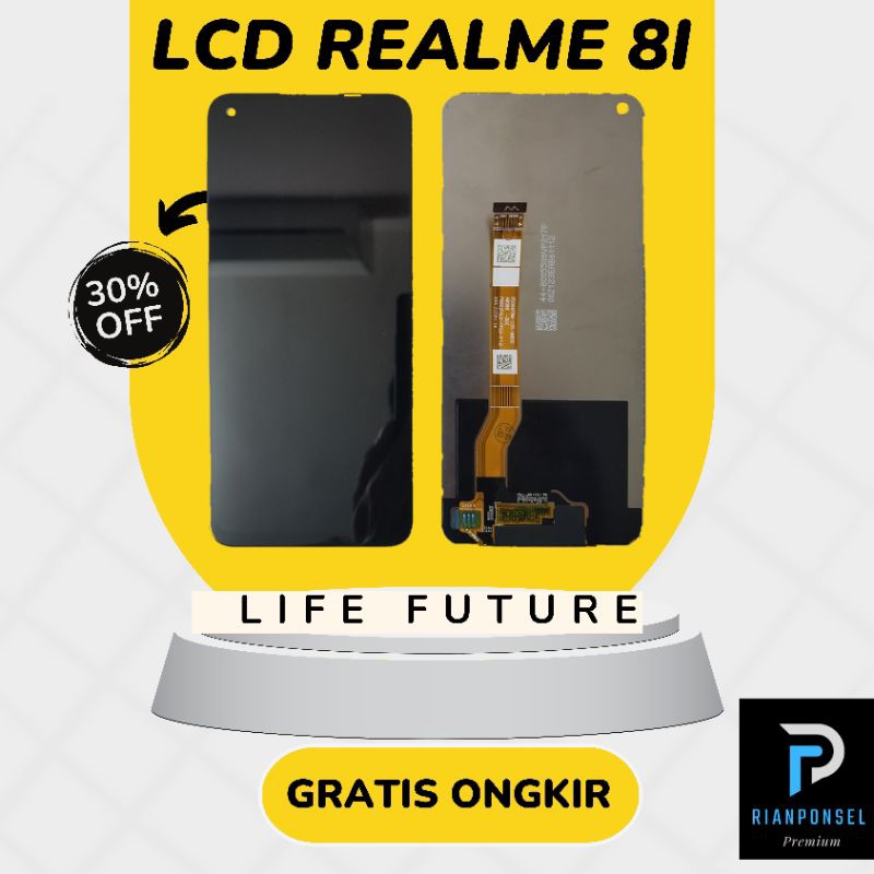 Lcd Realme 8i Original Fullset Life Future