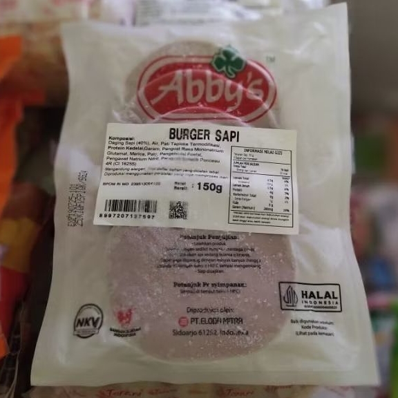 

burger sapi abby's